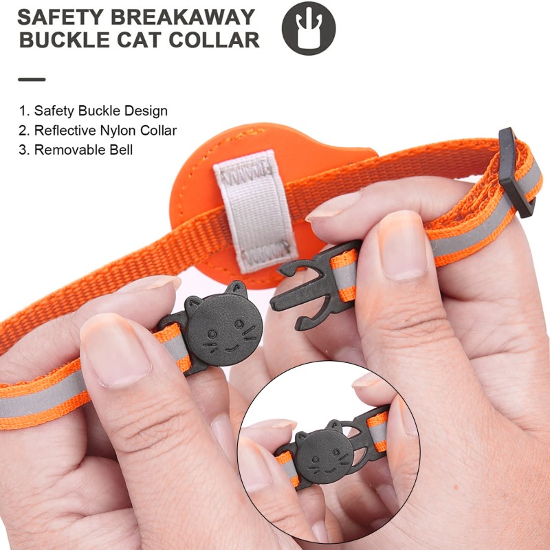 Dog Collar Supplier - Wholesale Classic Style Eco-friendly Nylon Adjustable Reflective Dog Collar