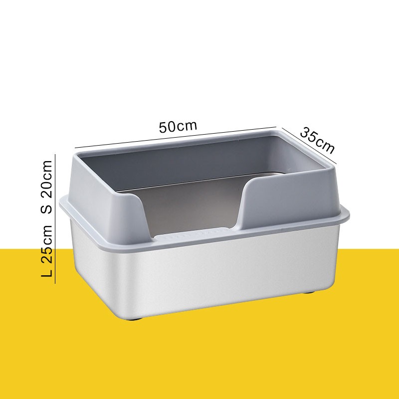 Stainless Litter Box Manufacturer - High Quality Stainless-Steel Plastic Easy Clean Litter Box
