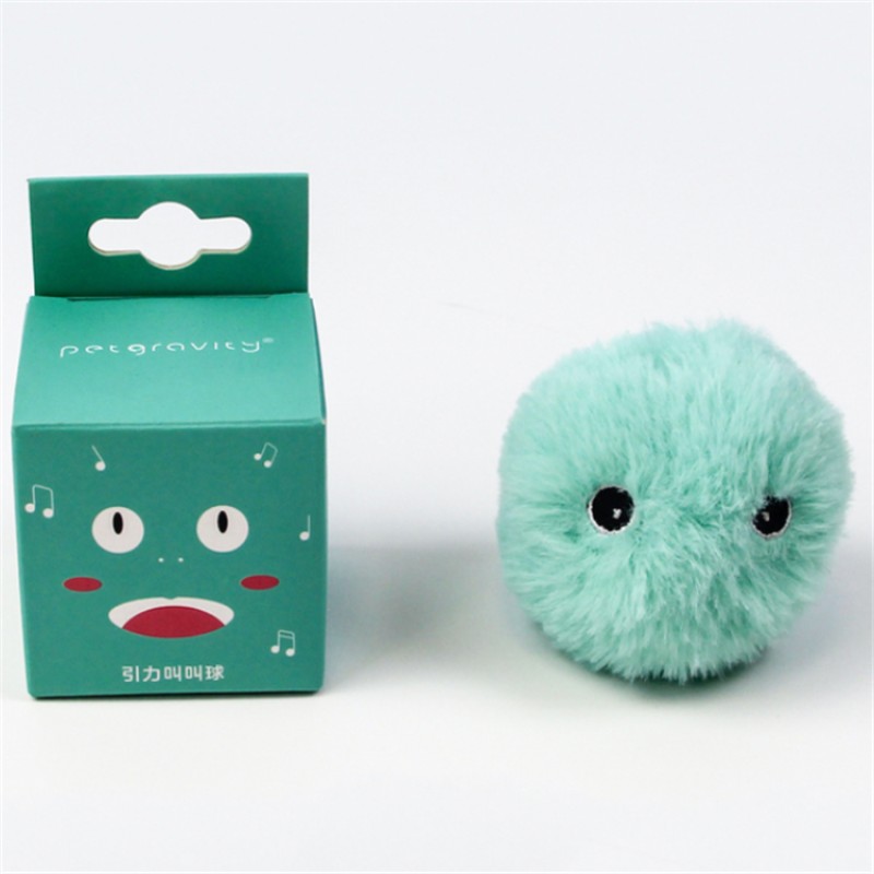 Interactive Ball Toy Manufacturer - Wholesale Funny Interactive EVA Plush Ball Toy 5cm Motorised