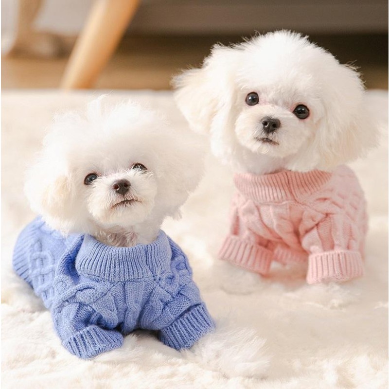 Pet Sweater Supplier - Eco Friendly Handmade Sweaters Comfortable Breathable Warm Knitted Sweater