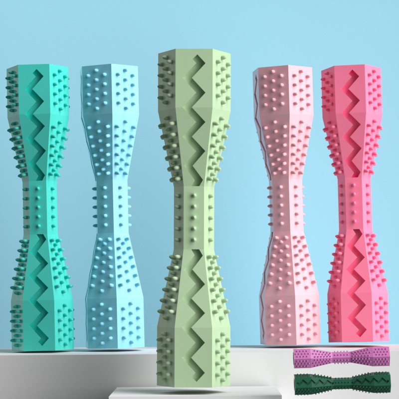 Pet Toothbrush Factory - Hot Sale Durable Pet Toys Stick Soft Tooth Cleaning Toothpaste Toothbrush