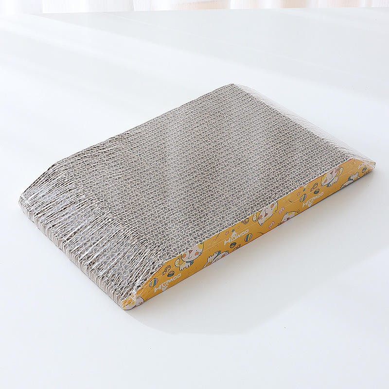 Trapezoidal Scratcher Factory - Wholesale Interactive Trapezoidal Scratching Board Corrugated Paper