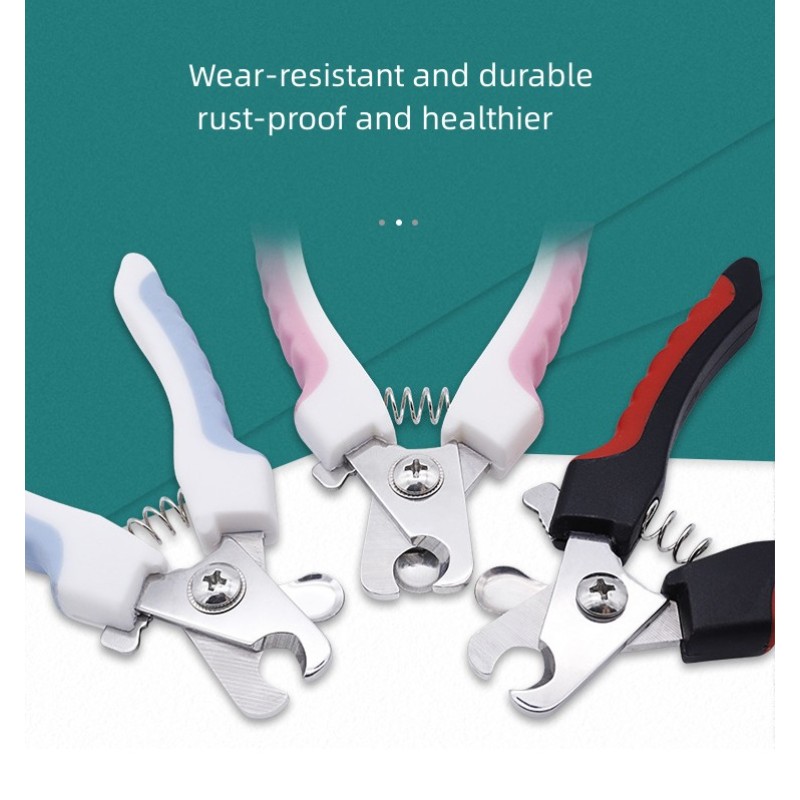Pet Nail Trimmer Supplier - Wholesale Safety Nail Trimmer with File Grooming Cutters