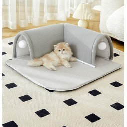 Cat Tunnel Bed Supplier - Wholesale Cat Hole Sleeping Mat Double Openings Washable 2 in 1