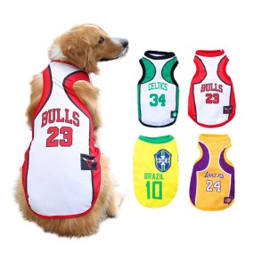 Dog Sport Vest Supplier - 2023 Pet Clothes Breathable Mesh Summer Sport Vest Multi Colors