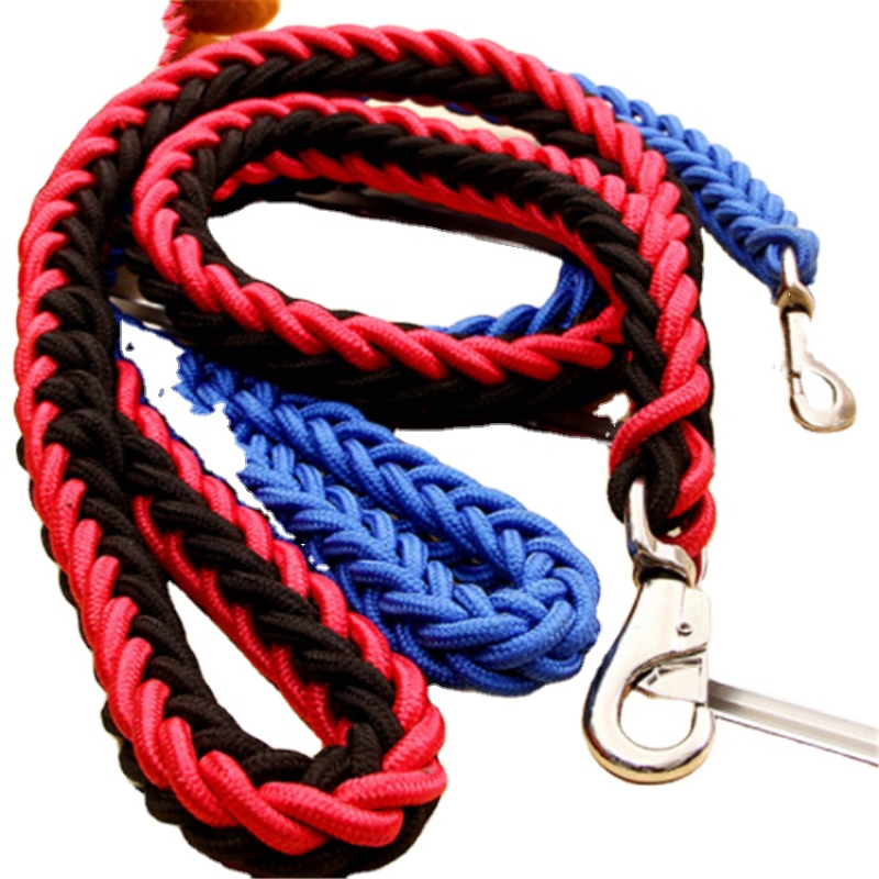 Rope Dog Leash Factory - Wholesale Eight Strand Round Rope Dog Walking Strong Durable Reflective