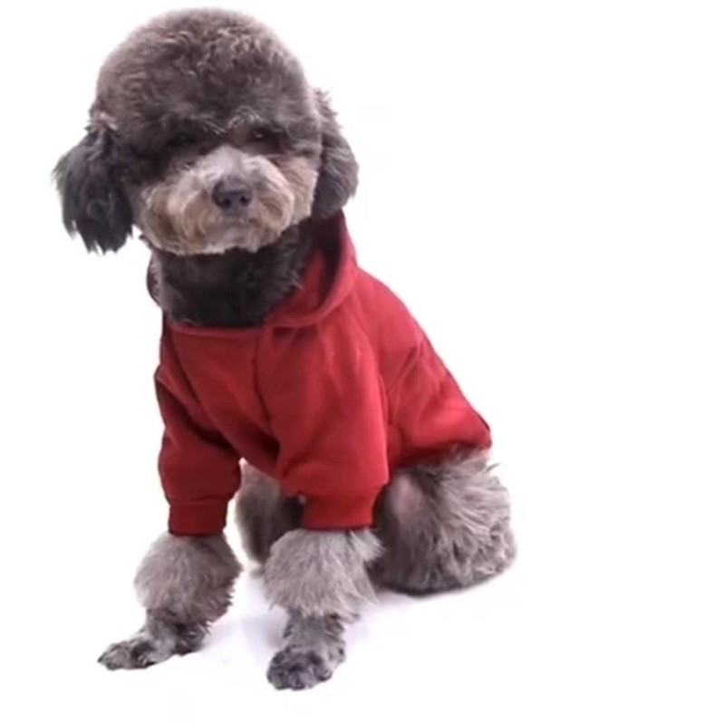 Winter Dog Clothes Factory - 2023 New Design Custom Pattern Designer Winter Pet Clothes Hoodie