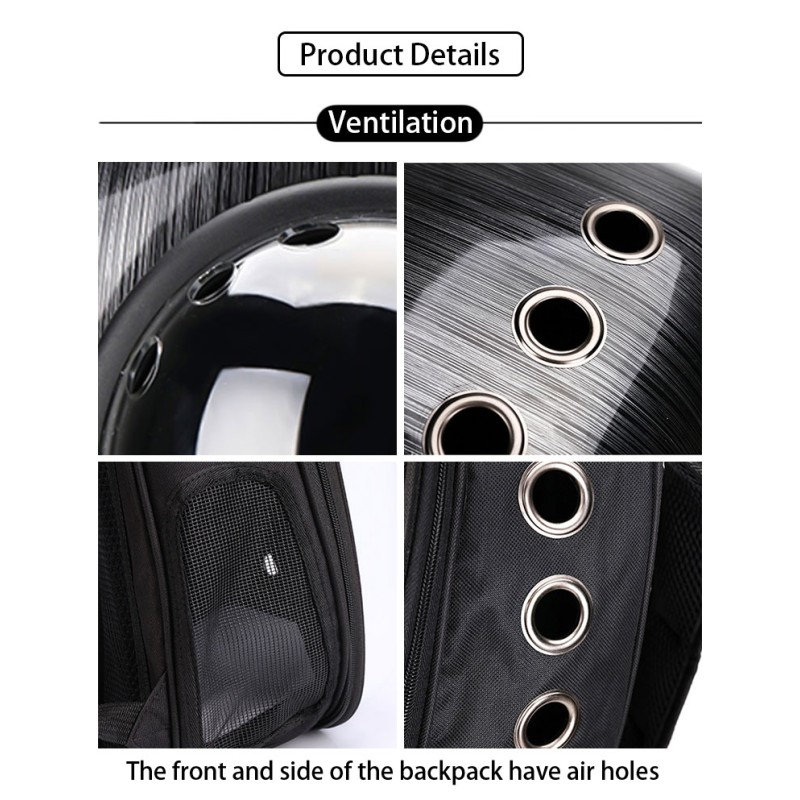 Portable Pet Backpack Manufacturer - Factory Supplies Bag Pet Backpack Outside Portable Capsule Carrier