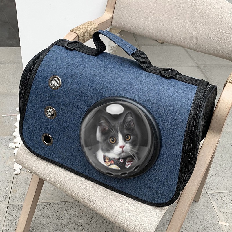 Portable Pet Backpack Manufacturer - Factory Supplies Bag Pet Backpack Outside Portable Capsule Carrier