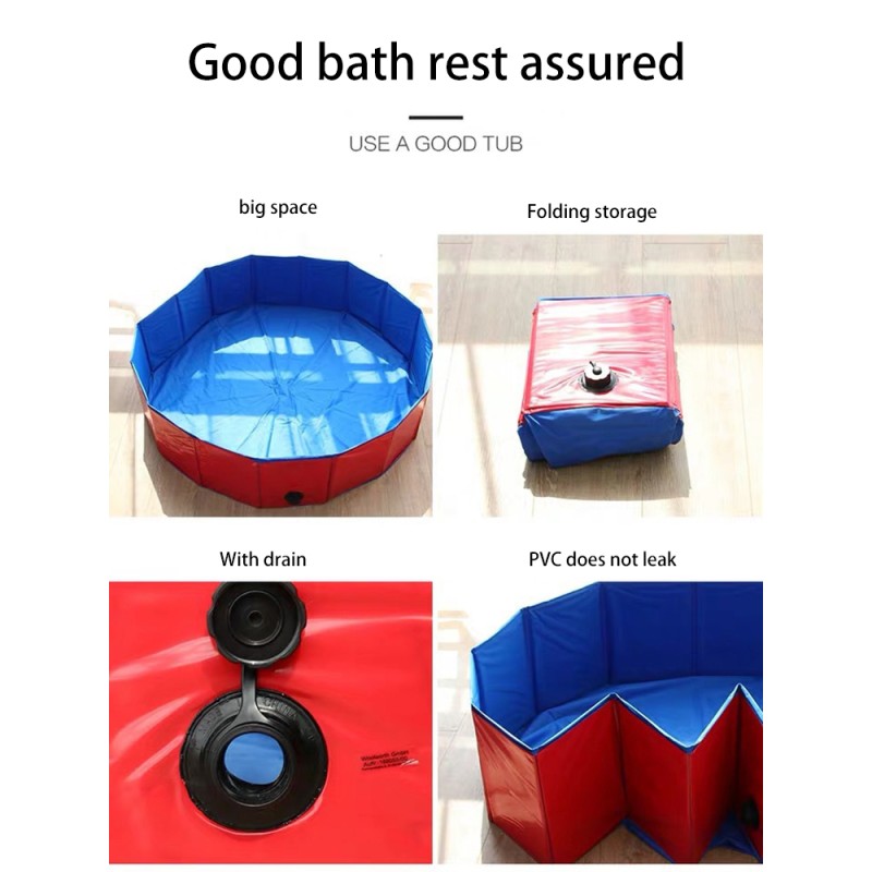 Pet Swimming Pool Factory - Foldable Durable PVC Dog Bathing Water Pool Pet Swimming