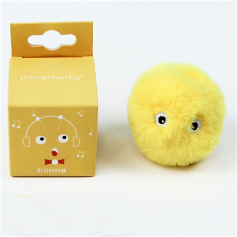 Interactive Ball Toy Manufacturer - Wholesale Funny Interactive EVA Plush Ball Toy 5cm Motorised