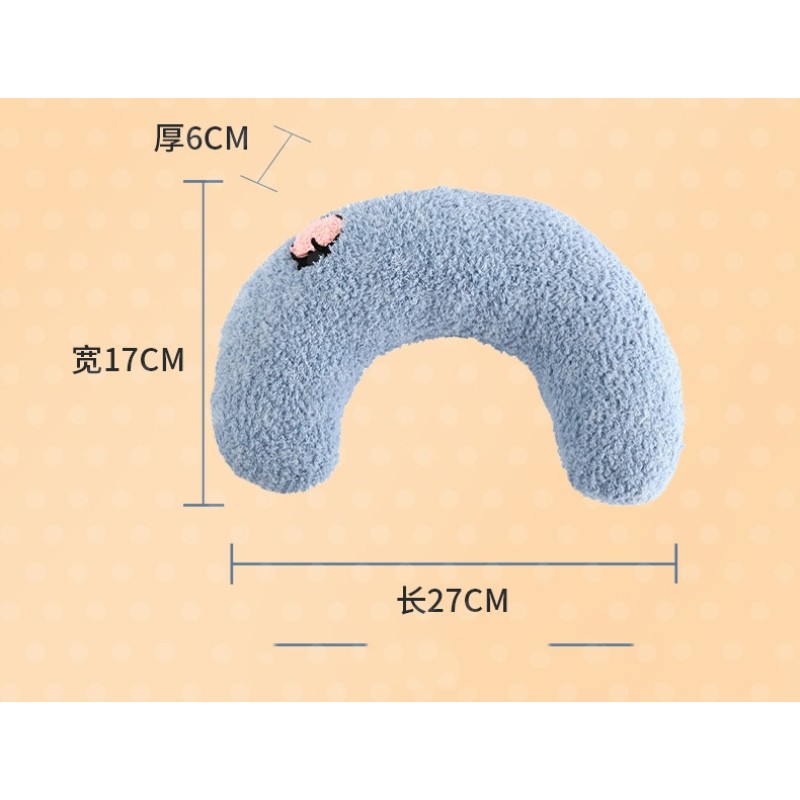 Dog Neck Pillow Manufacturer - Plush Dog Neck Pillow U-shaped Super Soft Breathable Cushion