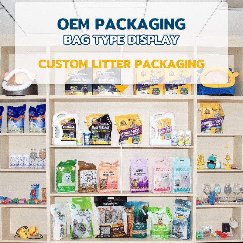 Scented Cat Litter Supplier - Wholesale Manufacturer Free Samples Custom Bulk Scented Clumping Litter