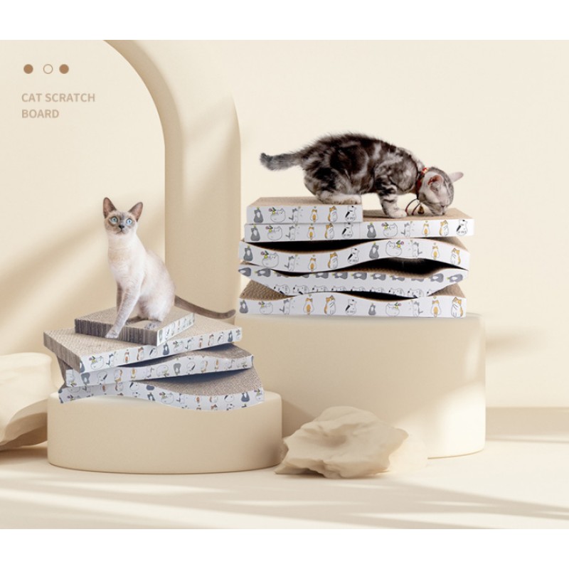 Eco Friendly Scratcher Factory - Hot Sale Classic Style Eco-Friendly Corrugated Paper Scratching Board