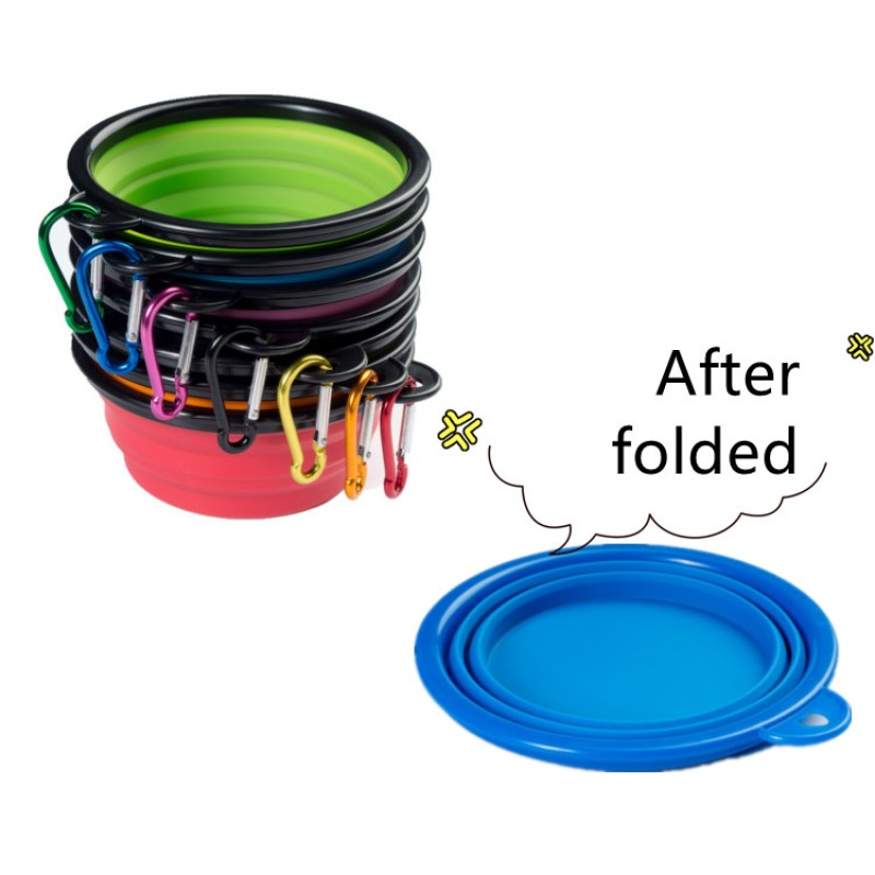 Travel Pet Bowl Factory - High Quality Eco-friendly Portable Travel Silicone Collapsible Bowl