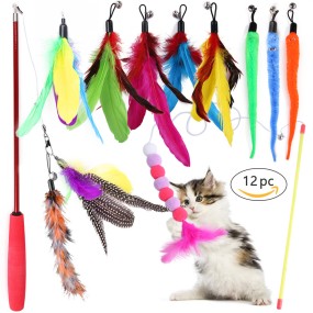 Pet Toy Supplier - Wholesale Eco-Friendly Custom Stick Toy Sparkling Colorful Pet Supplies