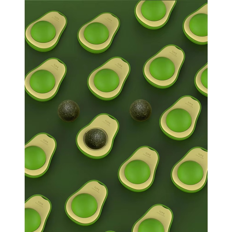 Catnip Ball Toy Factory - Hot Sale Rotatable Catnip Ball Toys Interactive Treat Teeth Cleaning