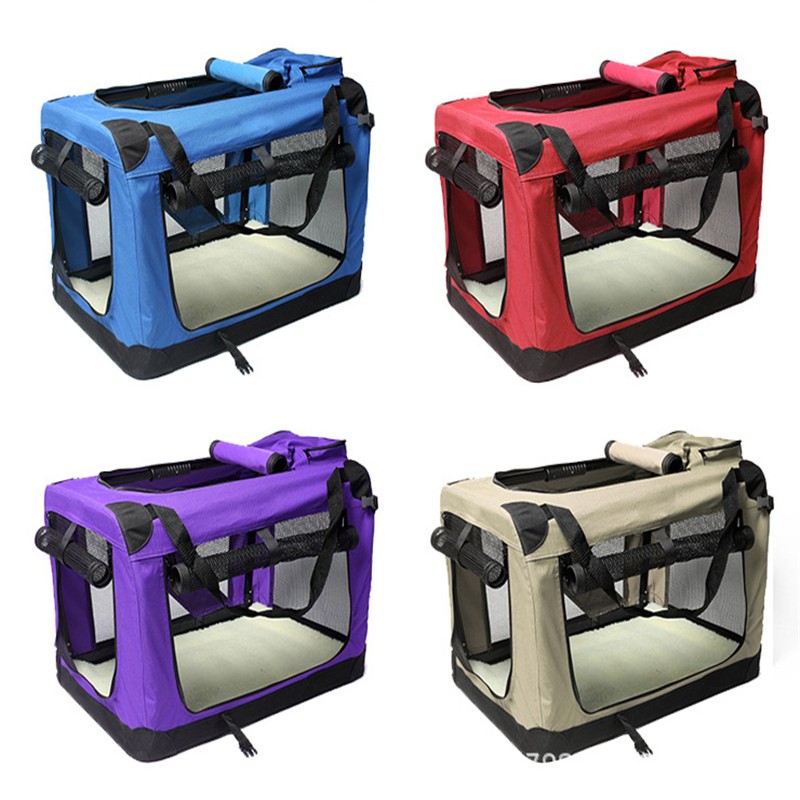 Travel Pet Carrier Manufacturer - Wholesale Travel Pet Carriers Bag Waterproof Oxford Collapsible