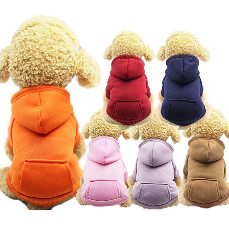 Winter Dog Clothes Factory - 2023 New Design Custom Pattern Designer Winter Pet Clothes Hoodie