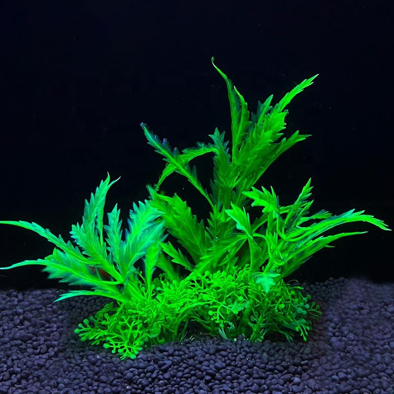 Aquarium Decoration Manufacturer - Hot Sale Colorful Plastic Seaweed Fish Tank Decor