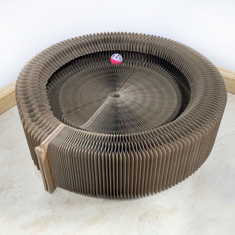 Scratching Board Manufacturer - New Design Hot Sales Recyclable Round Folding Magic Organ Board