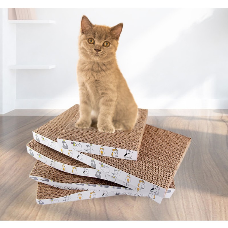 Cat Scratcher Manufacturer - Factory Supplier Scraper Wearable Toy Cardboard Scratcher for Cats