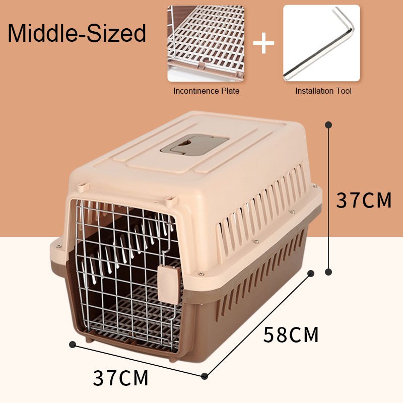 Cat Cage Supplier - Wholesale Outdoor Sportpet Design Airline Pet Cage Portable Cat Carrier