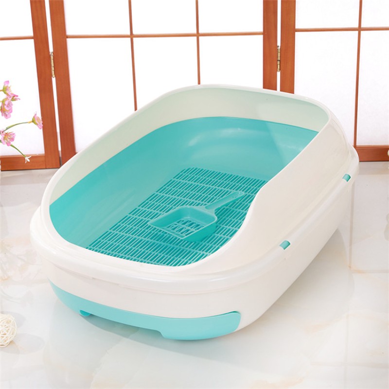 Portable Litter Box Factory - High Quality Eco-friendly Portable 3 Parts Accessories Litter Box