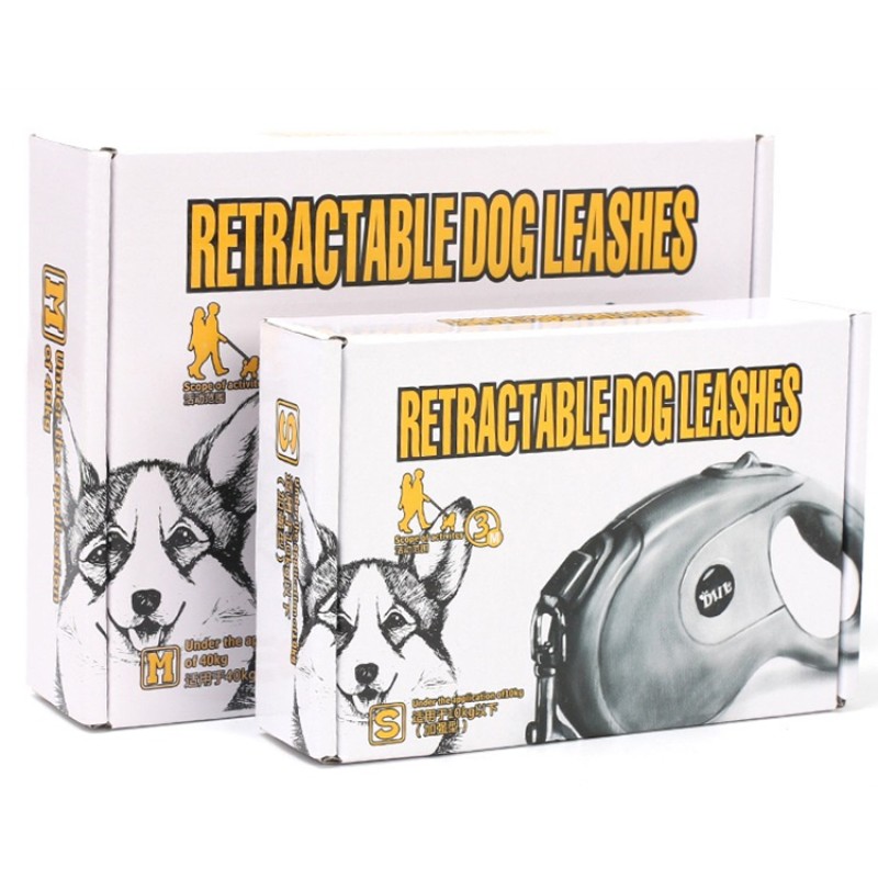 Retractable Leash Supplier - Custom Double Retractable Roulette Leash 3 and 5 M Long Leashes