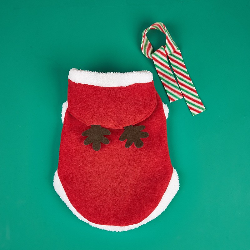 Santa Costume Factory - Santa Claus Costume Cute Solid Pattern Warm Winter Supplies Christmas