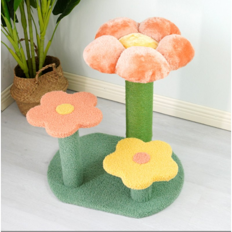 Sunflower Cat Tree Manufacturer - Manufacture Sale High Quality Fashion Luxury Sunflower Cat Tower