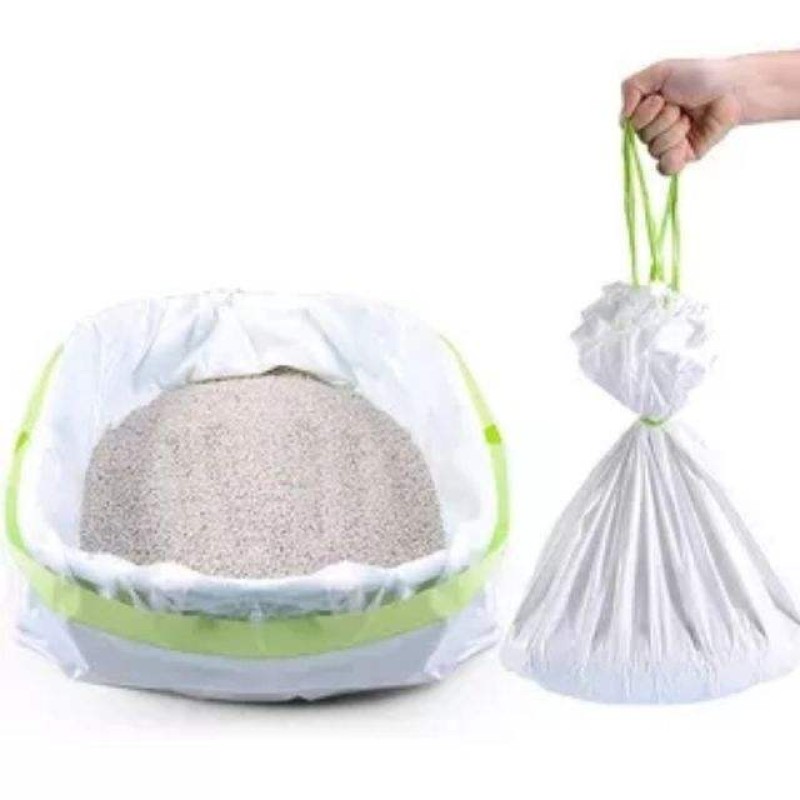 Biodegradable Bag Manufacturer - Compostable Waterproof Customized Drawstring Litter Bag