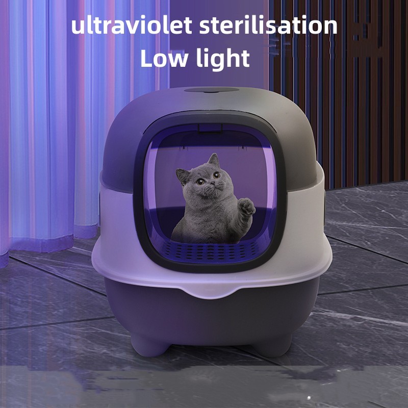 Smart Litter Box Manufacturer - Wholesale Manufacturer Hot Sale Automatic Ray Sterilisation Total Enclosed