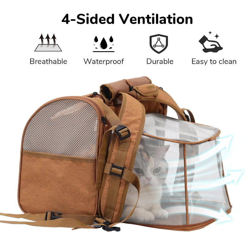 Cat Backpack Factory - Hot Selling Large Expandable Breathable Outdoor Portable Travel Bag