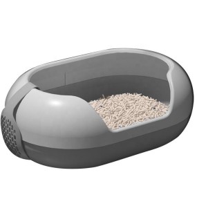 Capsule Litter Box Supplier - Factory Supplier New Capsule Oversized Semi-enclosed PP Material Box