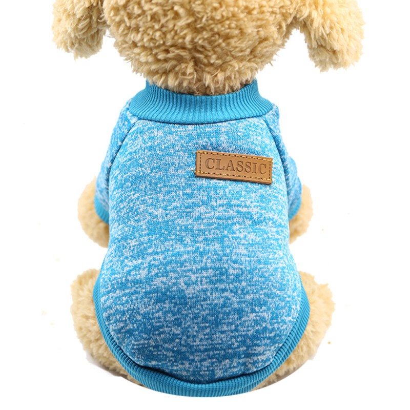 Autumn Dog Clothes Manufacturer - Classic Custom Autumn Winter Warm Dog Sweater Coat Soft Material