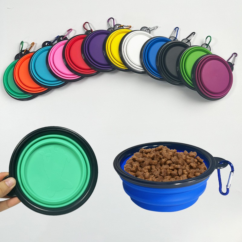 Travel Pet Bowl Factory - High Quality Eco-friendly Portable Travel Silicone Collapsible Bowl