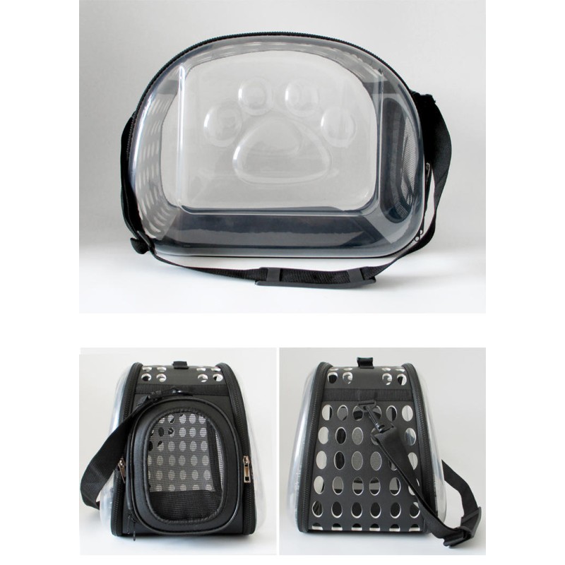 Transparent Pet Backpack Factory - Hot Sale Fashion Animals Detachable Dog House Transparent Backpack
