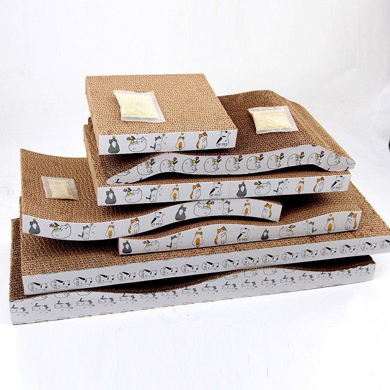 Eco Friendly Scratcher Factory - Hot Sale Classic Style Eco-Friendly Corrugated Paper Scratching Board