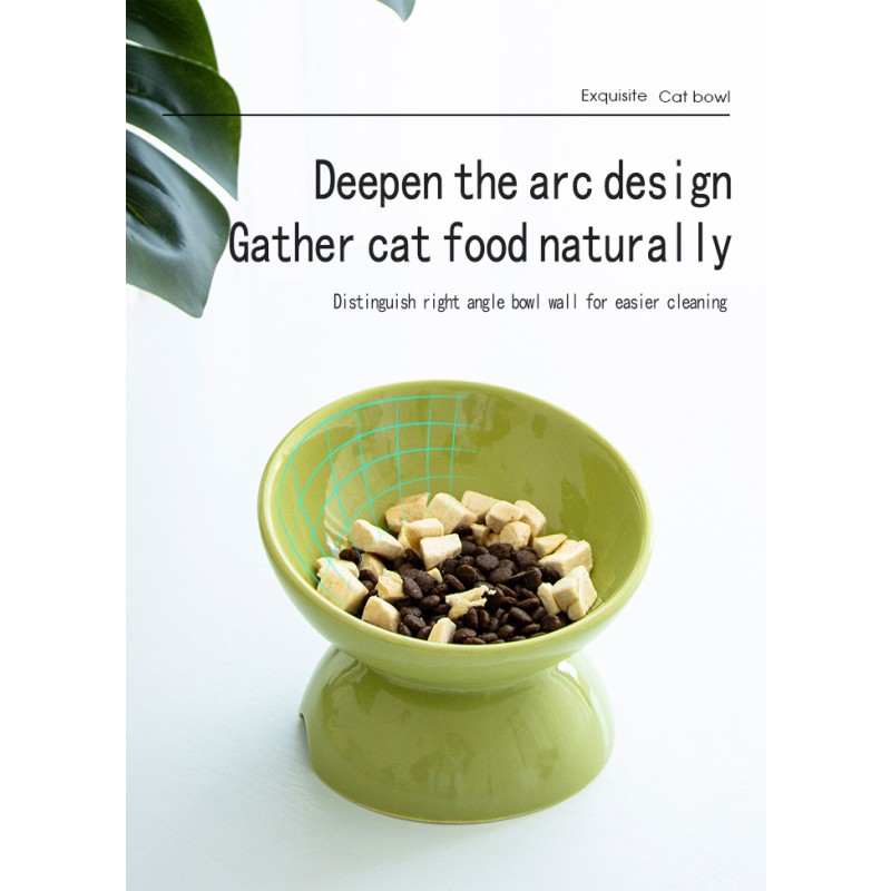 Raised Pet Bowls Supplier - High Quality New Arrival Customization Stoneware Adjustable Raised Bowl