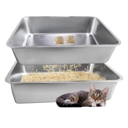 Stainless Steel Litter Box Manufacturer - Wholesale Hot Sale Custom OEM ODM Stainless Steel Litter Tray