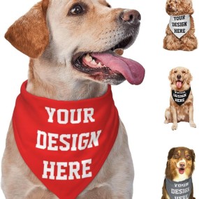 Pet Bandana Factory - Eco Friendly Soft Cotton Neckwear Bib for Seasonal Events Holiday
