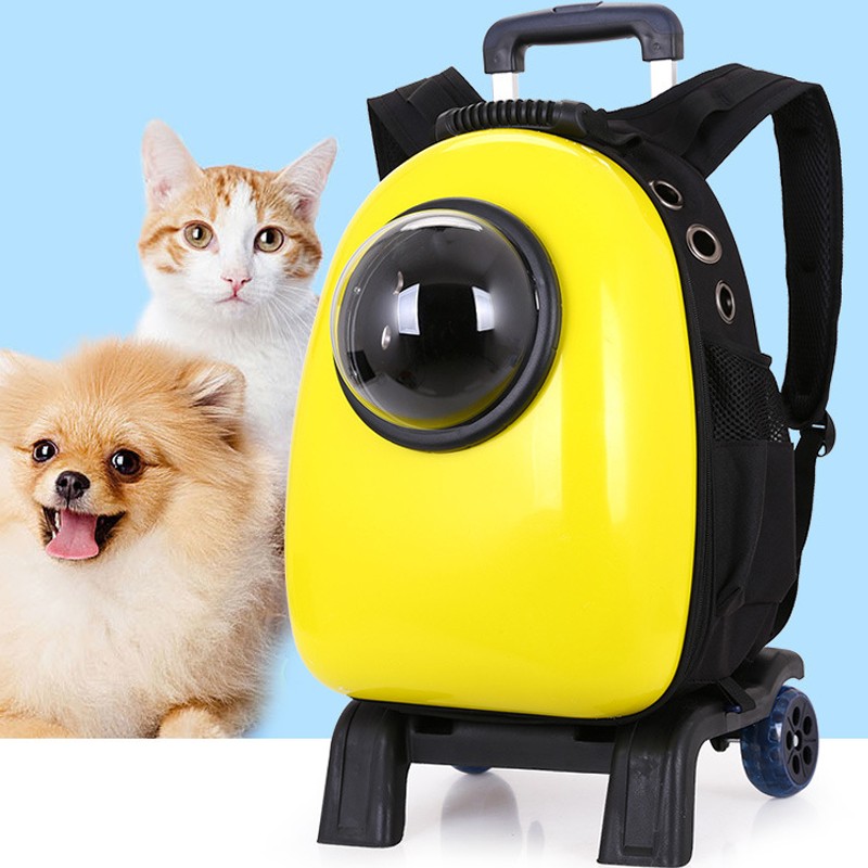 Portable Pet Backpack Manufacturer - Factory Supplies Bag Pet Backpack Outside Portable Capsule Carrier