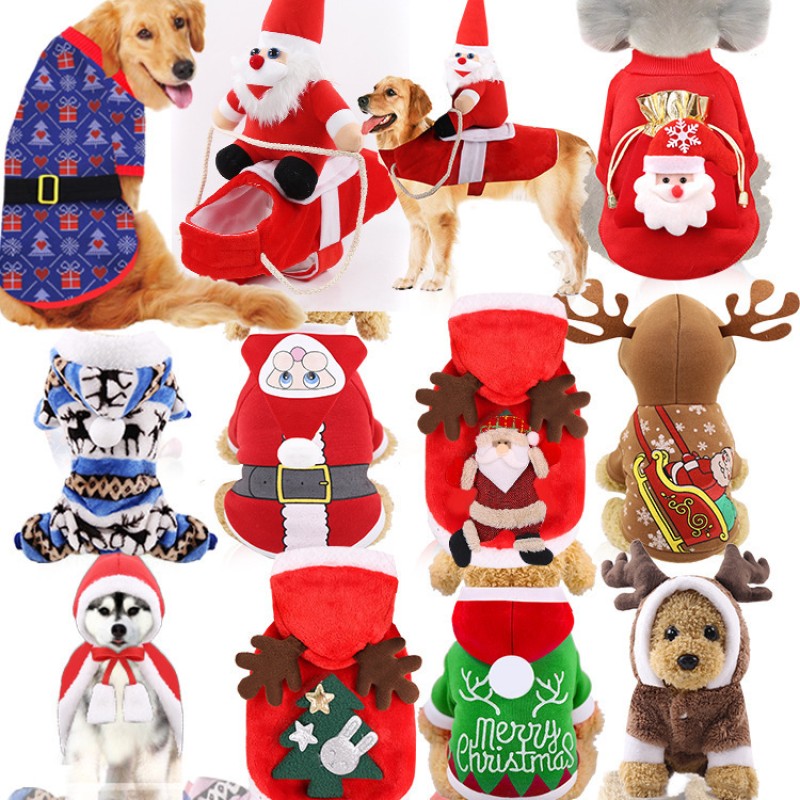 Pet Clothing Supplier - Hot New Design Autumn Winter Halloween Christmas Jackets Towel Clothes