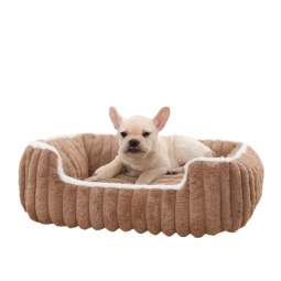 Pet Bed Manufacturer - New Thickened Straight Square Nest Pet Bed Soft Comfortable Rabbit Fur