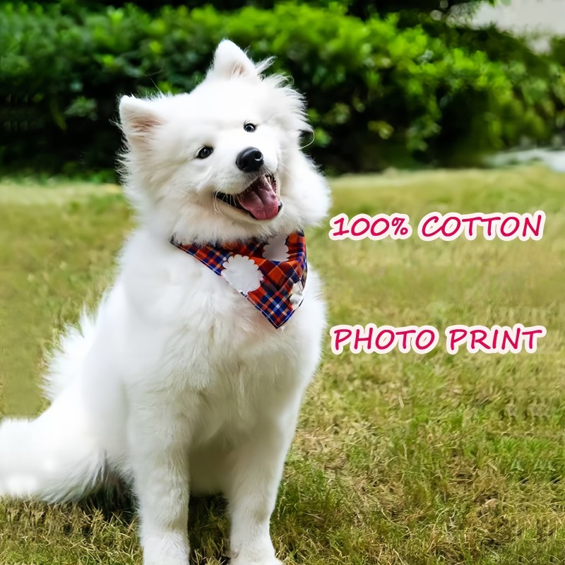 Pet Bandana Factory - Eco Friendly Soft Cotton Neckwear Bib for Seasonal Events Holiday