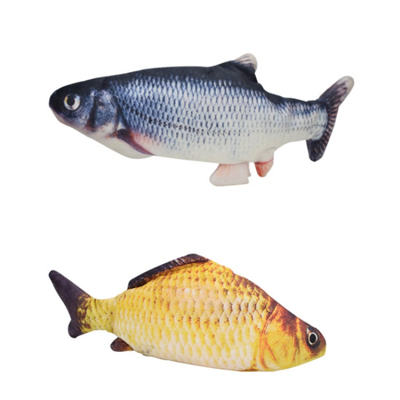 Simulation Fish Toy Manufacturer - Manufacturer Wholesale Custom Fish Shape USB Washable Toy