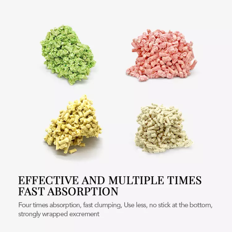 Tofu Cat Litter Supplier - Manufacturer's Activated Plant Tofu Litter Strong Clumping Flushable