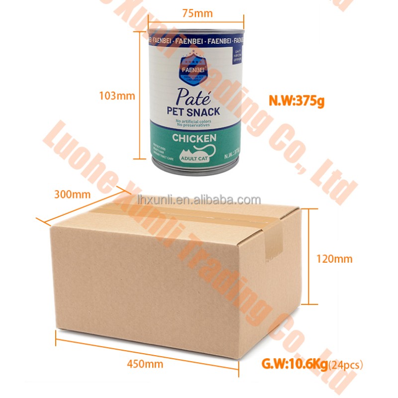 Pet Canned Food Factory - Real Meat Fish Mousse