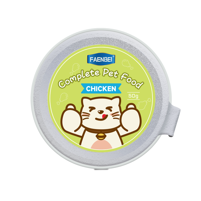 Canned Cat Food Supplier - 50g Chicken Crude Protein